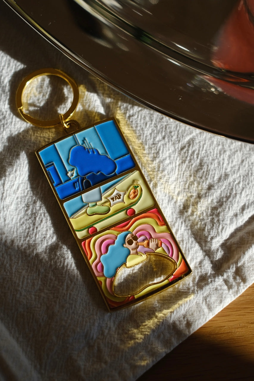 The Metal Opener Keyring